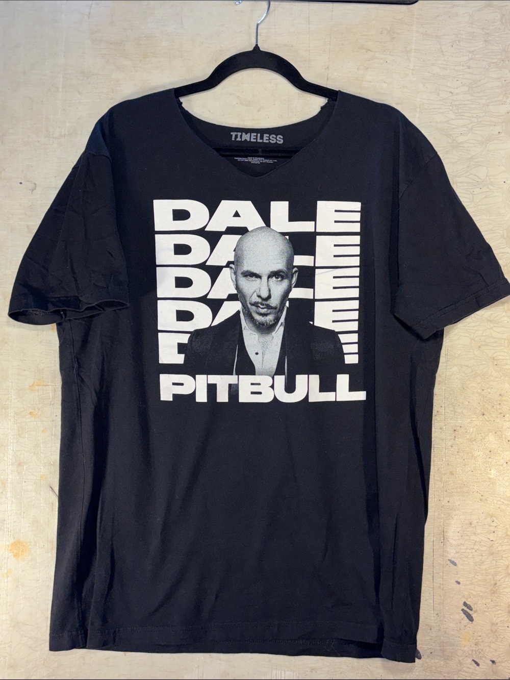 Timeless Pitbull Graphic Short Sleeve Tee - Black